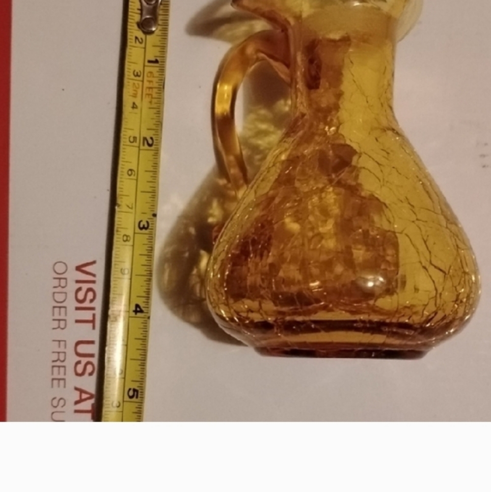 Vintage Amber Glassware Set - Picture 8 of 8